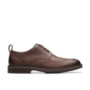 Clarks Mens Aldwin Limit Brown Shoes (NWT)